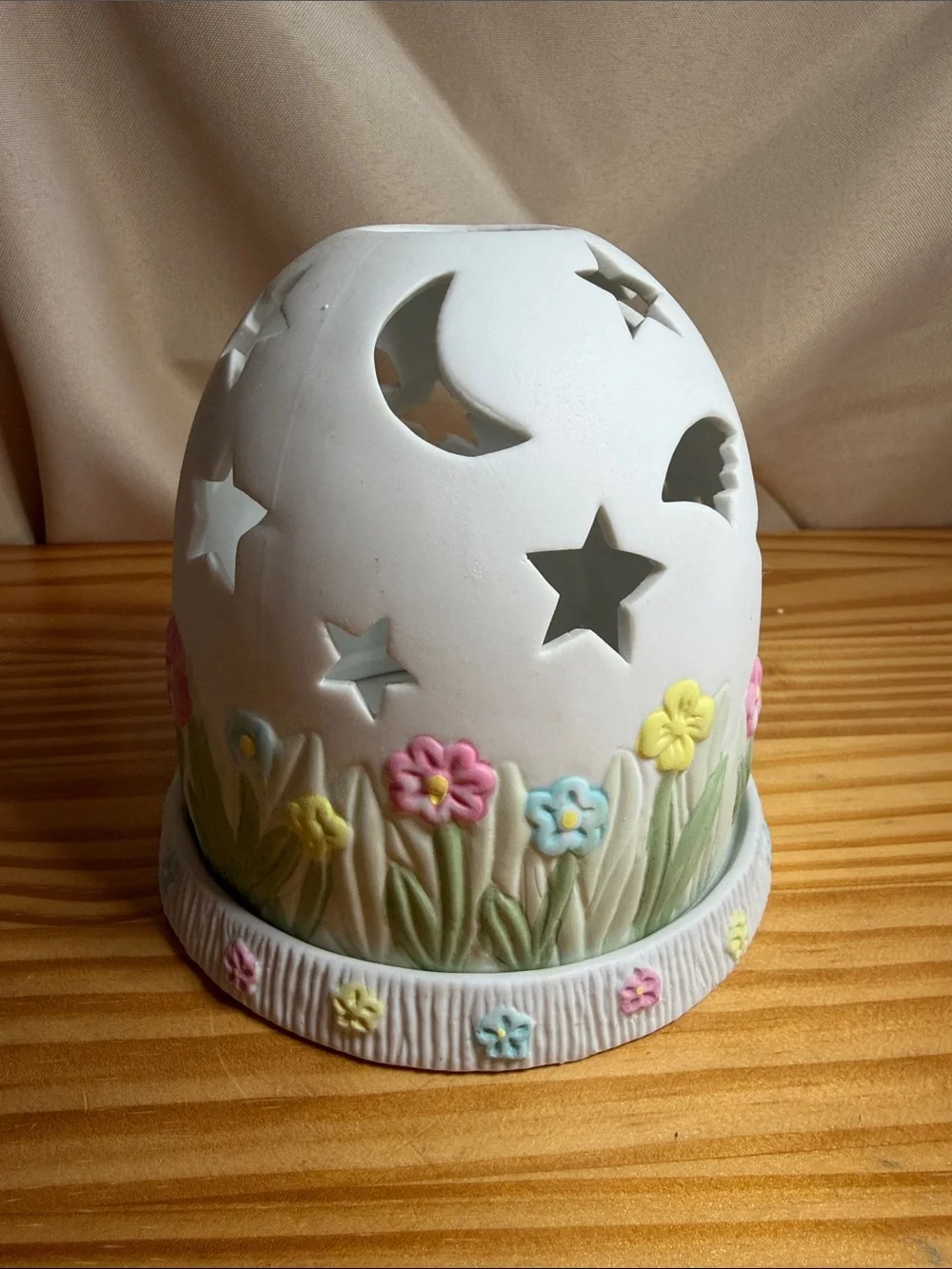PartyLite Celestial Garden Tealight Candle Holder P0248 Vtg NIB